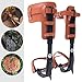 RIAHNEAH Tree Climbing Gear, Steel Upright Plate Tree Climbing Spikes, Height Adjustable Non-Slip Footrest Climbing Spikes, Outdoor Tree Climbing Enthusiasts of Equipment, Capable of Bearing 220lbs