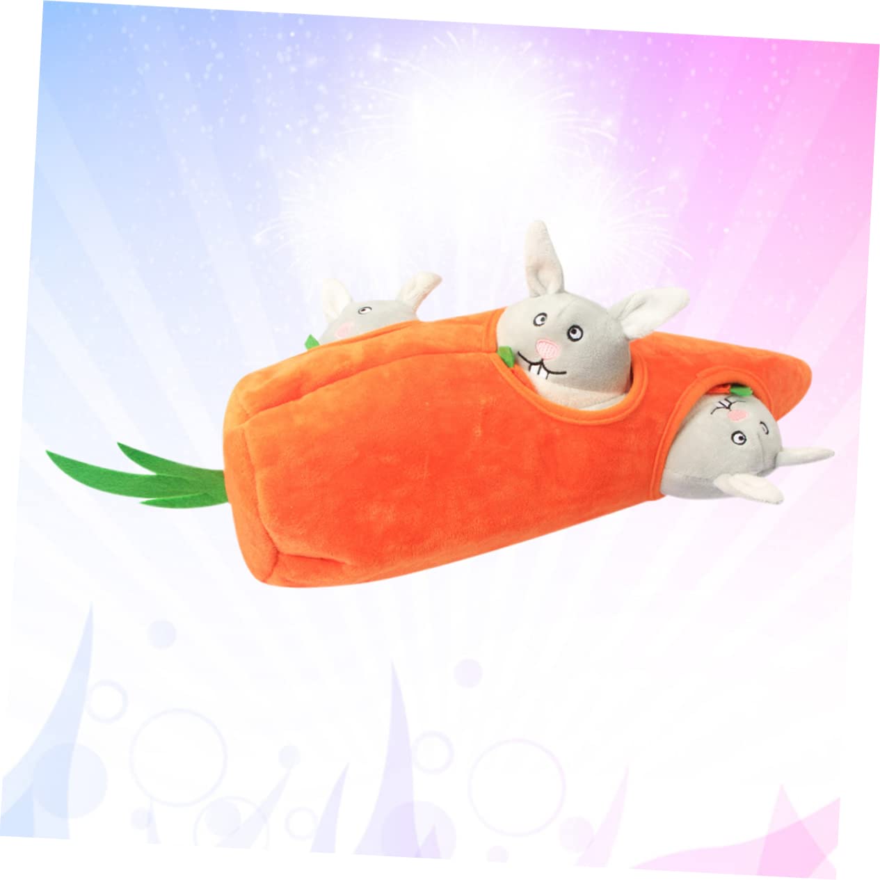 BESPORTBLE 2pièces Jouet Peluche Squeaky pour Animaux De Compagnie Jouet à Mâcher Peluche Forme De pour Chiens De Moyenne pour à