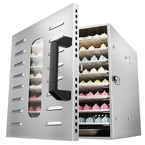 Lxn Kommerzielle Edelstahl-Dörrgerät-Rohkost & Trockenfrüchte-Dörrgerät-400W Konservenernährung Professioneller…