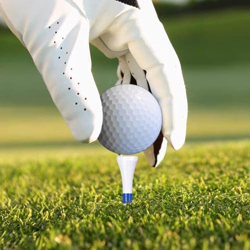 Image of Wooden Golf Tees 2 3 /4 inch Pack of 100 70mm White