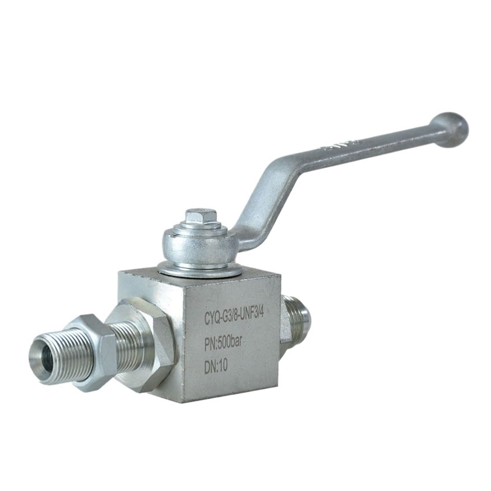Robinet à bille évite les fuites acier au carbone galvanisé 3/4 KHB-CB