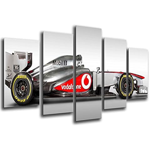 Picture Camera Poster Photo Car Formula 1, Mercedes F1, Hamilton, Rosberg Total Size: 165 x 62 cm XXL, Multicolour Cover