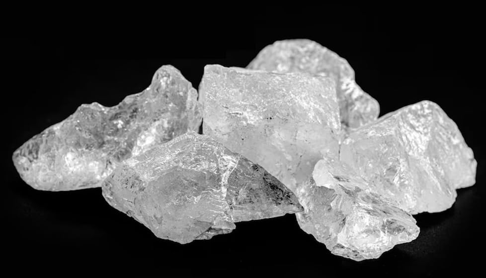 eVasavamba Alum Stone/Crystals | Fitkari | Fitkiri | Phitkari | Patika Stone | Multi-Purpose: Vastu, After Shave, Water Treatment Etc.. | A++ Grade, (400) (B0D1QTHPL4) Amazon Price History, Amazon Price Tracker