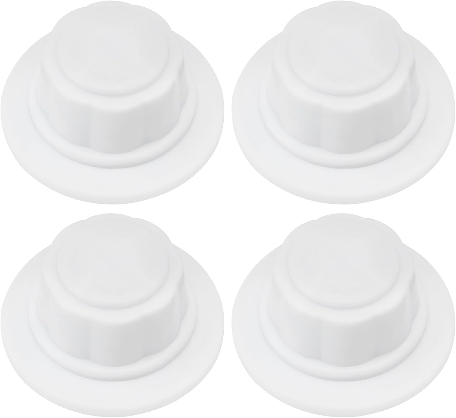 4PCS Electric Fan Nut Cover Compatible With 12/14/16-Inch Fans Compatible With Various Models Standing Pedestal Fan Nut Cover Fan Supplies Fan Nut Caps Fan Nut Lids