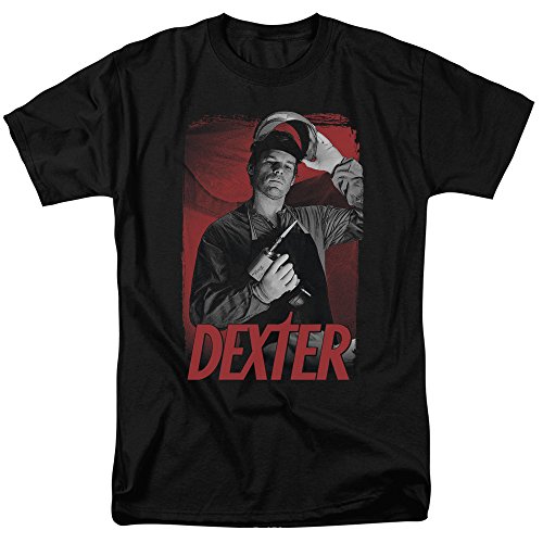 Trevco Men's Dexter Short Sleeve T-Shirt, Black, X-Large #TOP22