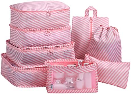 OSDUE Koffer Organizer Set 8-teilig, Packing Cubes…