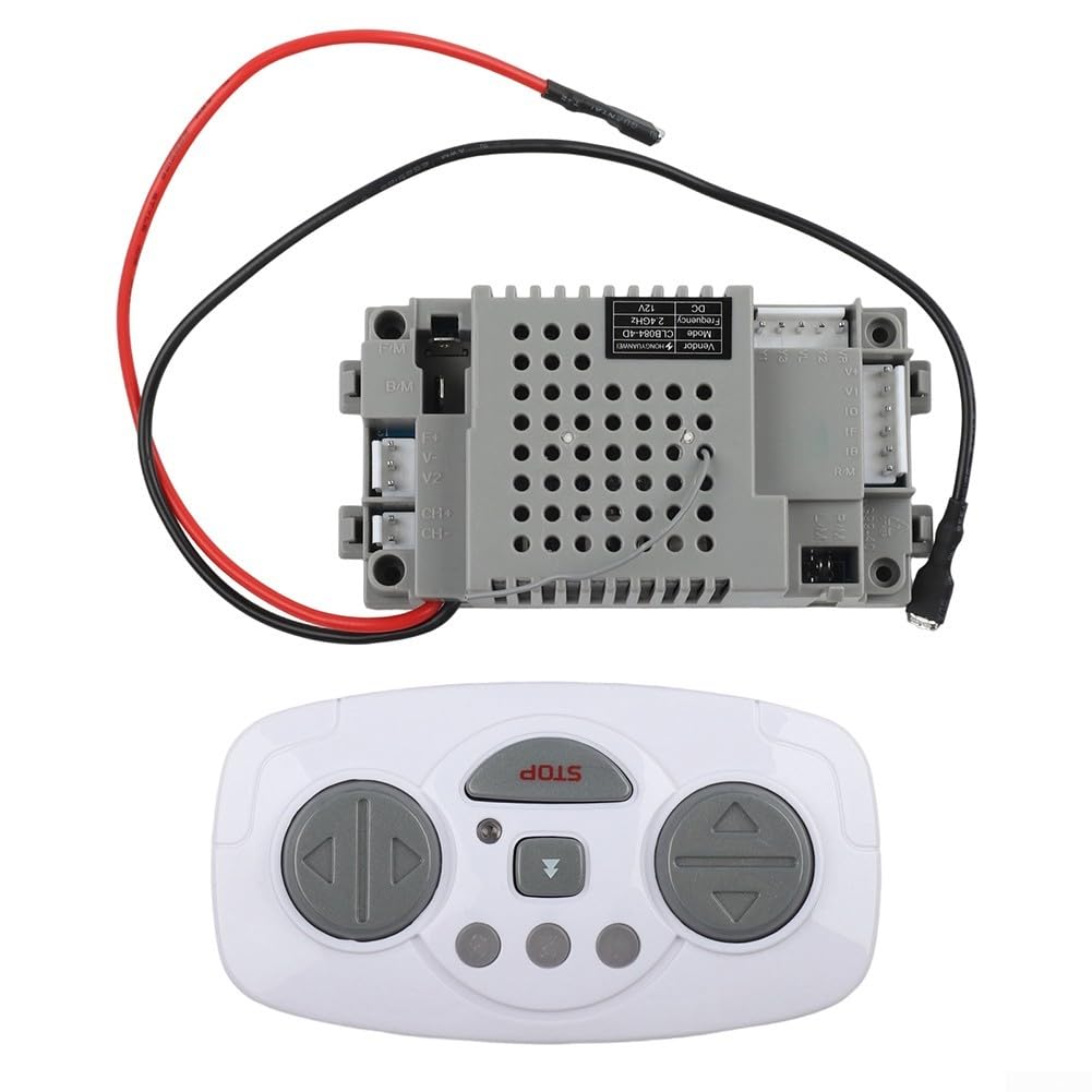 Control remoto de 2,4G con arranque suave para vehículos de juguete de 12V
