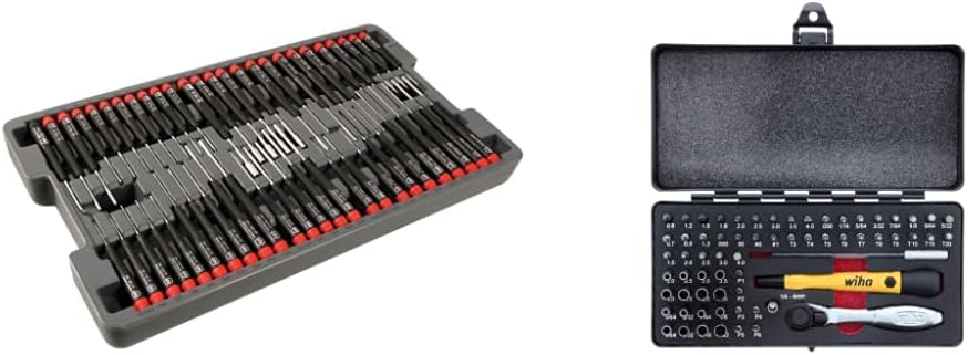 Wiha 92191 Precision Screwdrivers 51 Pcs Master Set in Storage Tray : Tools & Home Improvement