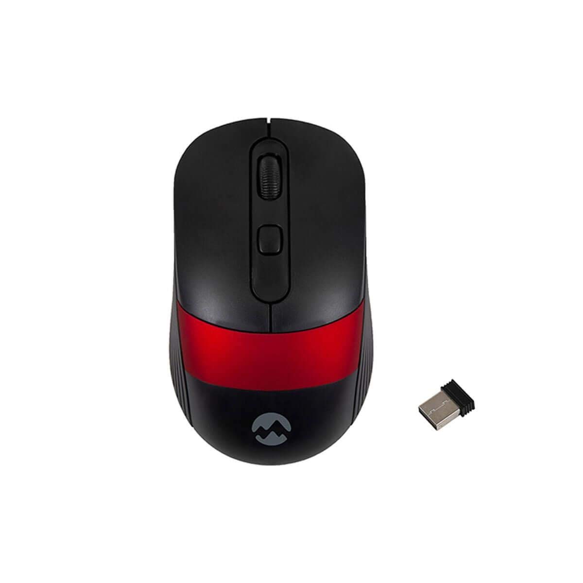 Everest SM-18 Usb Siyah/Kırmızı 2.4Ghz Optik Kablosuz Mouse