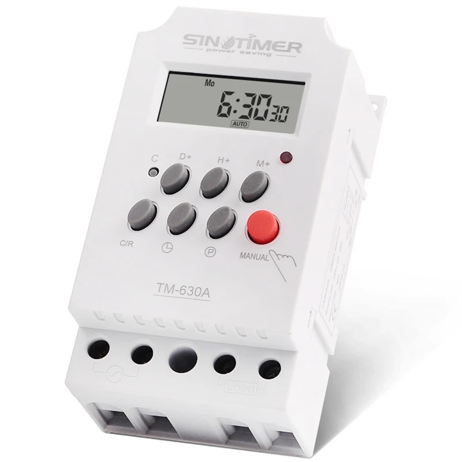Mini Interruptor Temporizador CA de 30 amperios, 12 V CC, 7 días, relé de Tiempo programable de 24 Horas