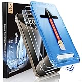 MAGIC JOHN 2 Pack for iPhone 15 Pro Max 6.7 inch Tempered Glass Screen Protector, Auto Dust-Elimination Installation, Bubble Free, Dynamic Island Compatible, HD Clear, Easy Installation