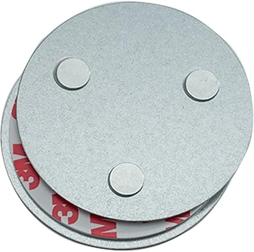 Miniatura 8 de meioro Herramienta de instalación de detector de humo magnético, fijación rápida y fácil, kit de montaje en techo para alarma de humo de Ø 2.756 in,