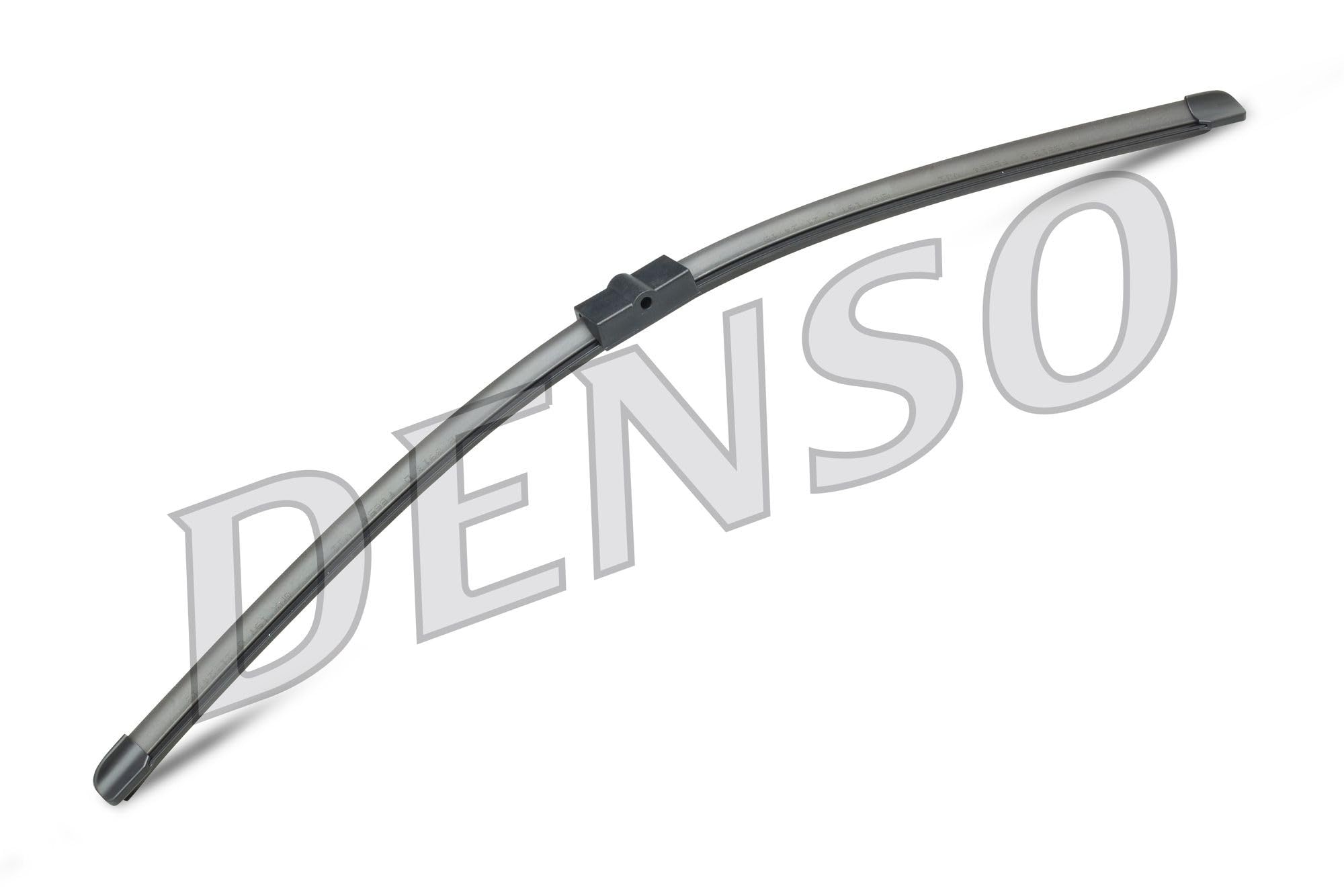 DENSO Flat Front Window Wiper Blade DF120-550/450mm - Premium All Season Replacement Wipers - Side lock Arm - LHD/RHD
