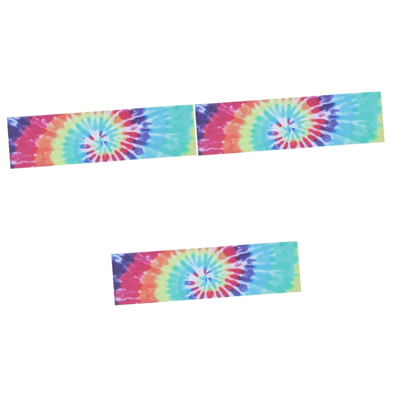 TOYANDONA 3 Piezas Antideslizante para Skateboard de Lija Adhesiva Reemplazable Accesorio Decorativo para Monopatín Alta Durabilidad y Práctica