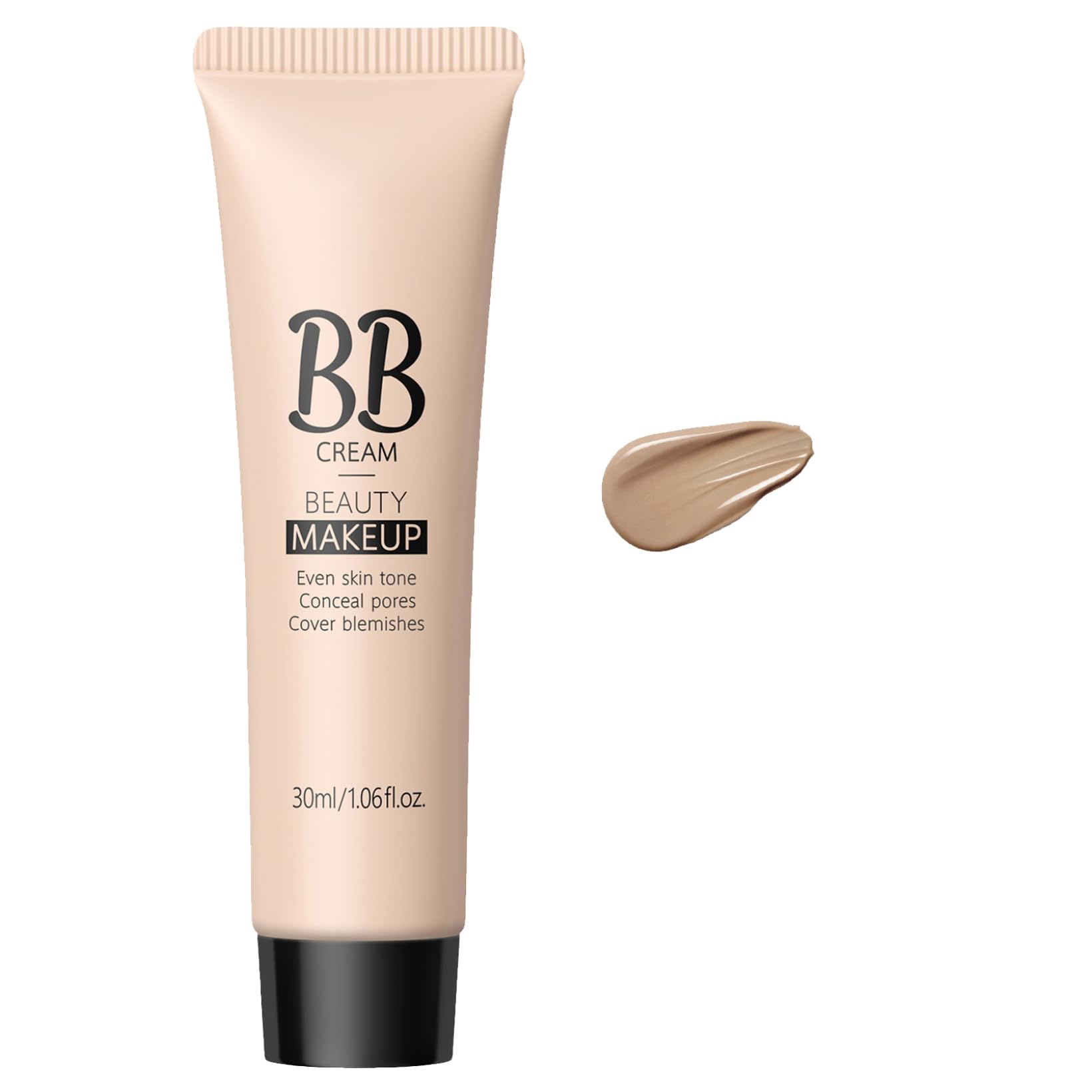 QinCiao Natural Look BB Cream For All Skin Types Daily Wear Oil Free Tinted Moisturizer Lightweight Hydrating Formula