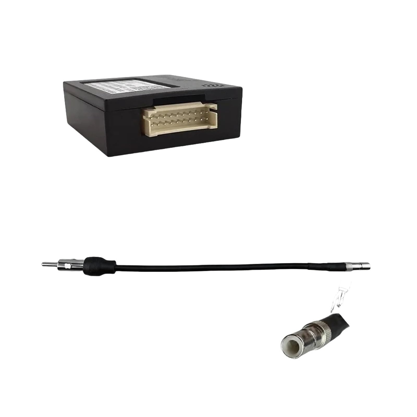 Compatible con SAAB 9-3, conector de cable estéreo para automóvil, decodificador de bus CAN, accesorios de radio Android, adaptador de arnés de cable de alimentación SAC1