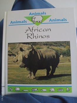 Hardcover African Rhinos Book