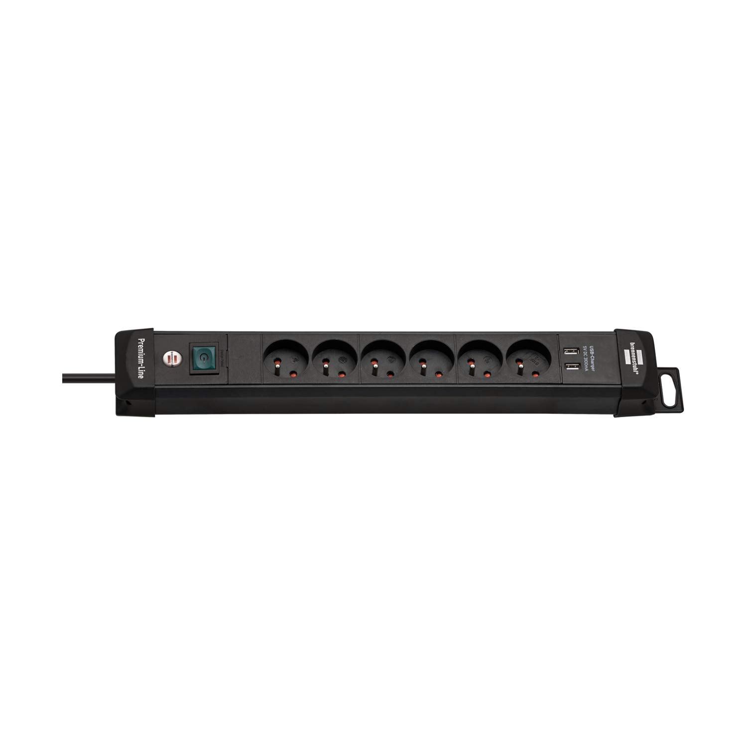 Multipresa Ciabatta 6 Prese, 3m Premium-Line con USB