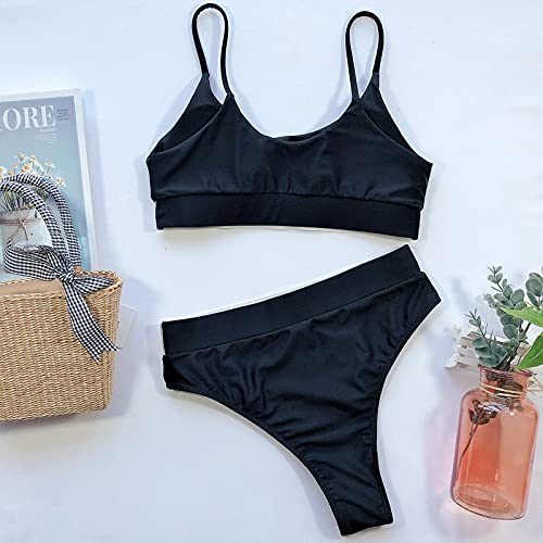 Conjuntos de biquíni feminino roupa de praia sexy triângulo duas peças conjuntos de biquíni tankini