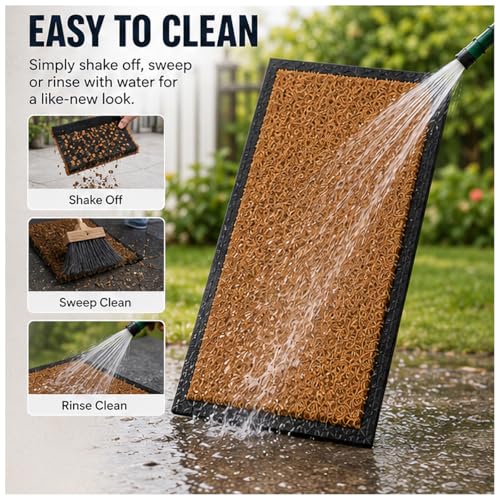 Paillasson de cuisine intérieur anti-salissure tapis rembourré pour sol propre - 7
