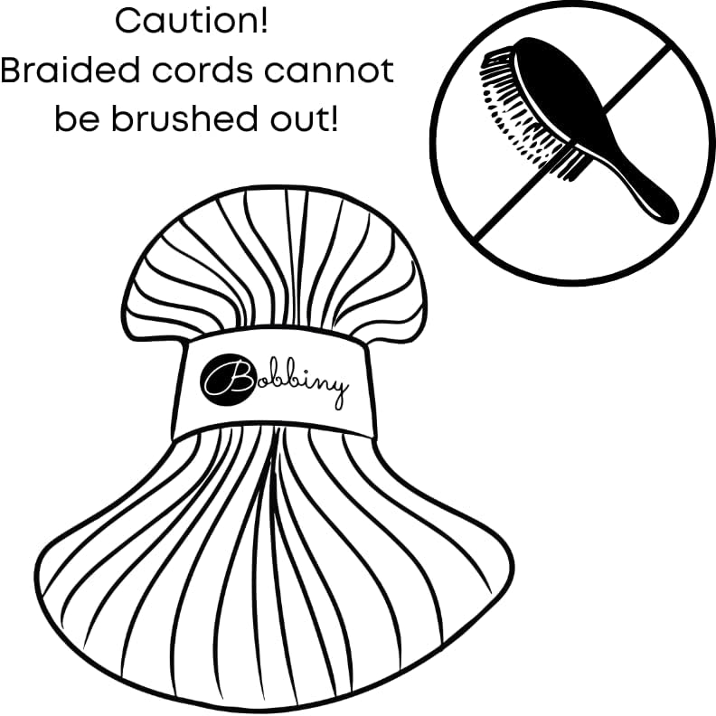 Miniatura 2 de Bobbiny Cordón de macramé trenzado junior de 0.118 in (aguamarina), 108 yardas330 pies