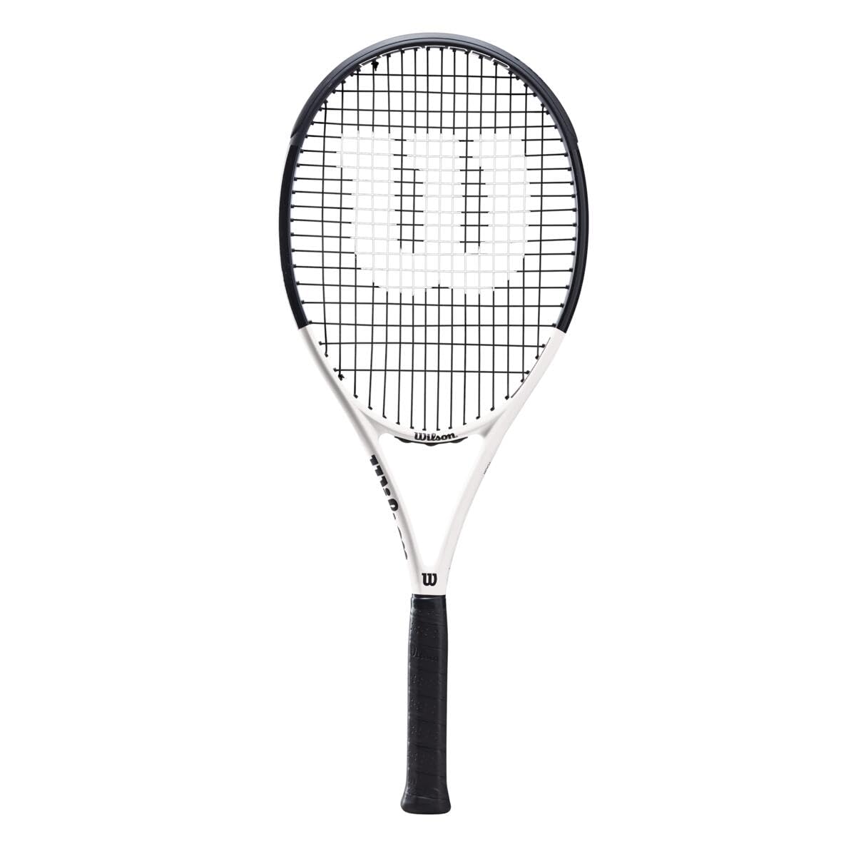 Wilson Federer Tour XP 103 Tennis Racket, White and Black, Fused Graphite Composite Frame (4 1/8 inches)