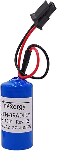 Miniatura 6 de PLC 3.0V 1800mAh Reemplazo BR2/3A-AB Batería para Allen Bradley 1756-BA2 1747-BA 1770-XO CNC Machine
