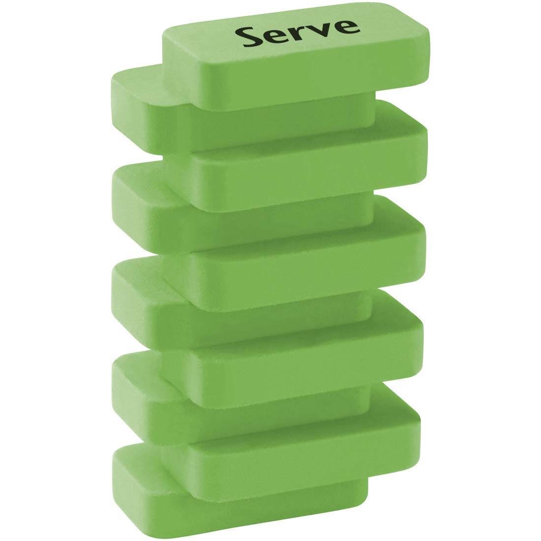 Serve Steps Silgi Pastel Elma Yeşili Tekli Pet