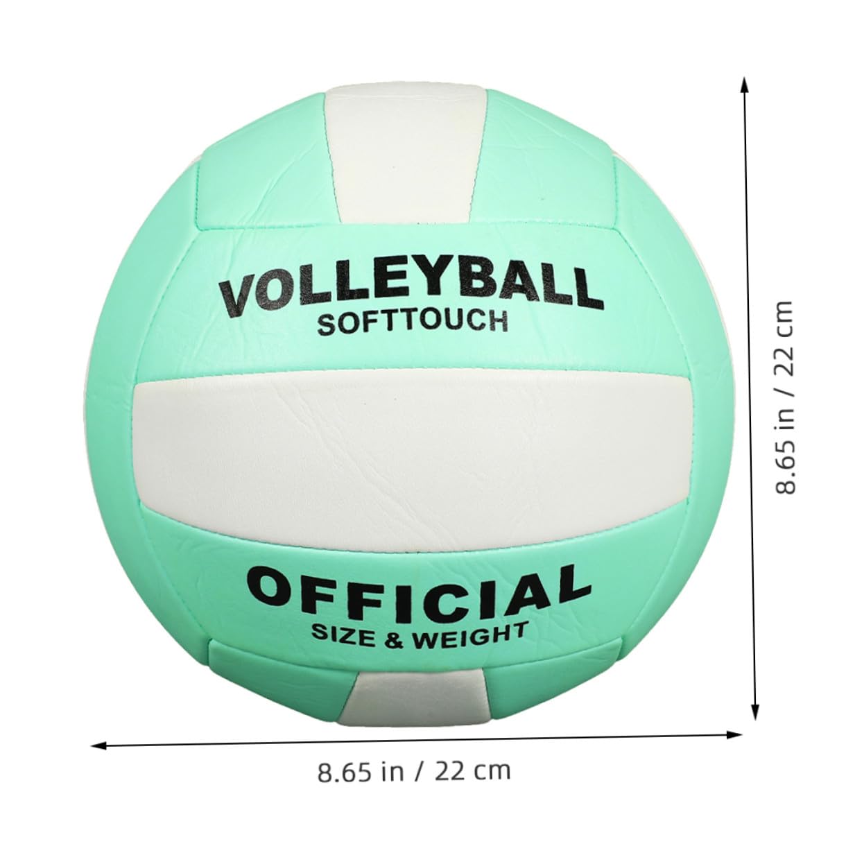 Balones de Voleibol de Interior Suaves para Entrenamiento y Competición, Tamaño 5, Material PU Alta Resistencia y Precisión, Paquete de 2 Unidades para Adultos