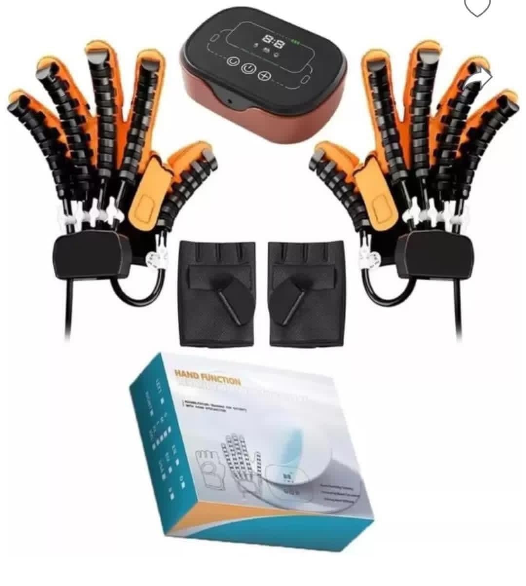 Piyush Lifescience Robotic Hand rehabilitation Gloves Both hands Finger Rehabilitation Trainer Robot Gloves, Long-Term Relief Physiotherapy Therapy (Both Hand, Medium Size)-image-10