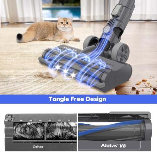 V8 3-in-1 Cordless Hoover Vacuum Cleaner Handheld & Upright Lightweight 22.2 V 150 W, Rechargeable Lithium Battery for Floors Carpets and Pet Hair - Image 6