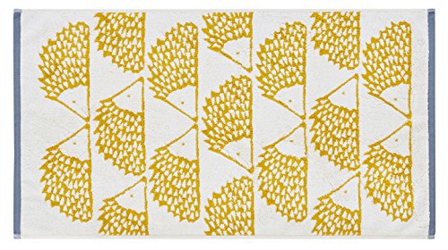 Scion SPIKE MUSTARD, BATH SHEET, Cotton, 90 x 150 x 0.2 cm