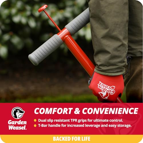 Garden Weasel 95204 Weedpopper Step & Twist - Long Handle | Easy Weeding And Puller Stand Up Tool thumb #6