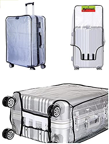 Image of Waterproof|Dust Proof Suitcase & Trolley Bag Cover with Zipper Luggage (Hard Luggage, 32 INCH)