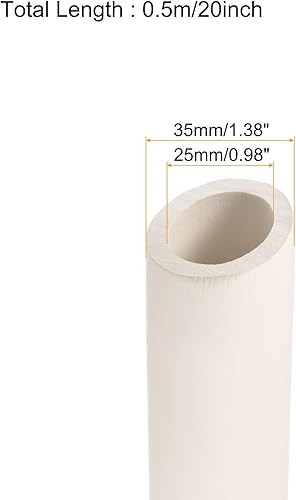 Miniatura 9 de Tubería de aislamiento de tubería de 1 pulgada para preservación del calor, empuñaduras de mango de espuma, para envoltura de aislamiento de