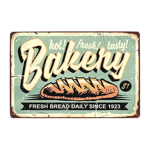 Fast Food Hotdogs - Metal Tin Sign Retro Vintage Plaque Set of 4