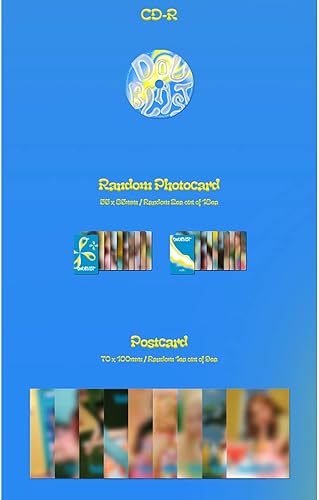 Miniatura 4 de Dreamus Kep1er - DOUBLAST Jewel versión 2 Mini álbum B1UE BLAST Ver. (Poster plegado), (CMAC11749)