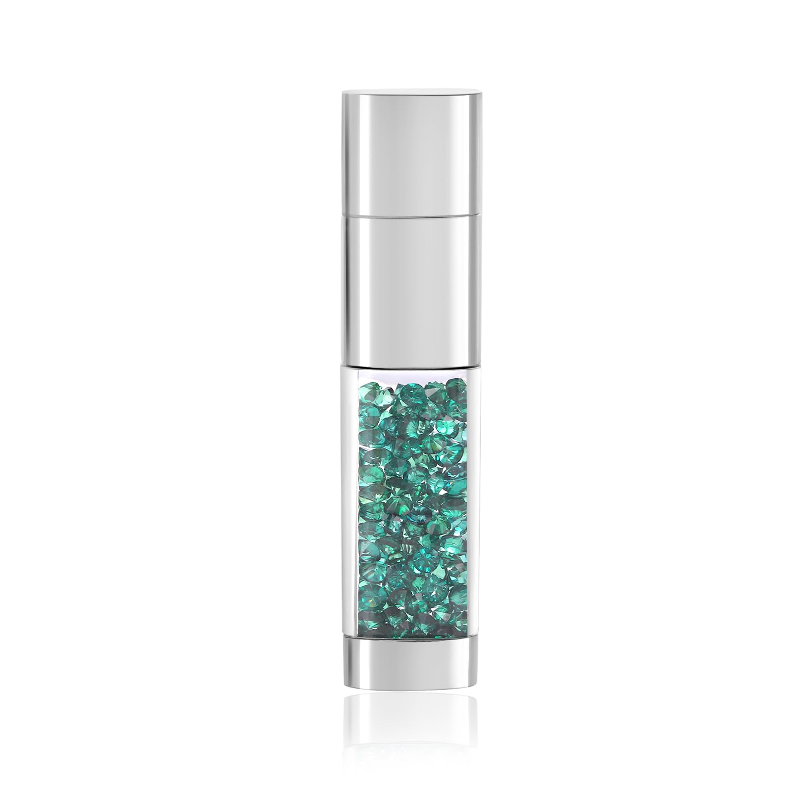 USB 2.0 Flash Drive,Loving Crystal USB Memory Stick,Jewelry Thumb Drive for Photos, Music, Files Storage (White, 16, GB) — view 8