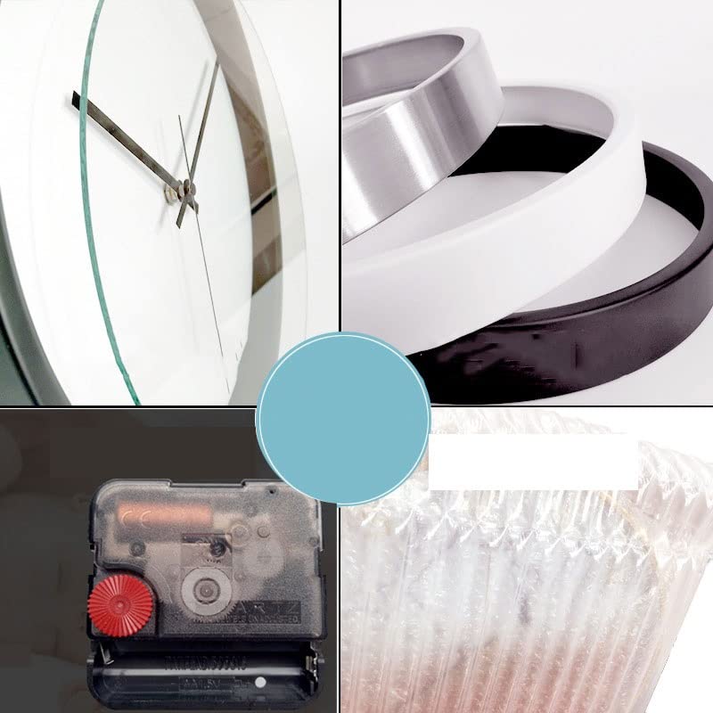 Horloge murale haut de gamme chiffres romains et mécanisme quartz