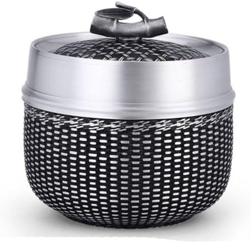 Ceramic Food Jar Tea Cans,Sealed Storage Cans,Household Tea Cups,Tea Ceremony Accessories,Black Tea and Green Tea Storage Cans Pantry Storage Containers (One Color Medium)