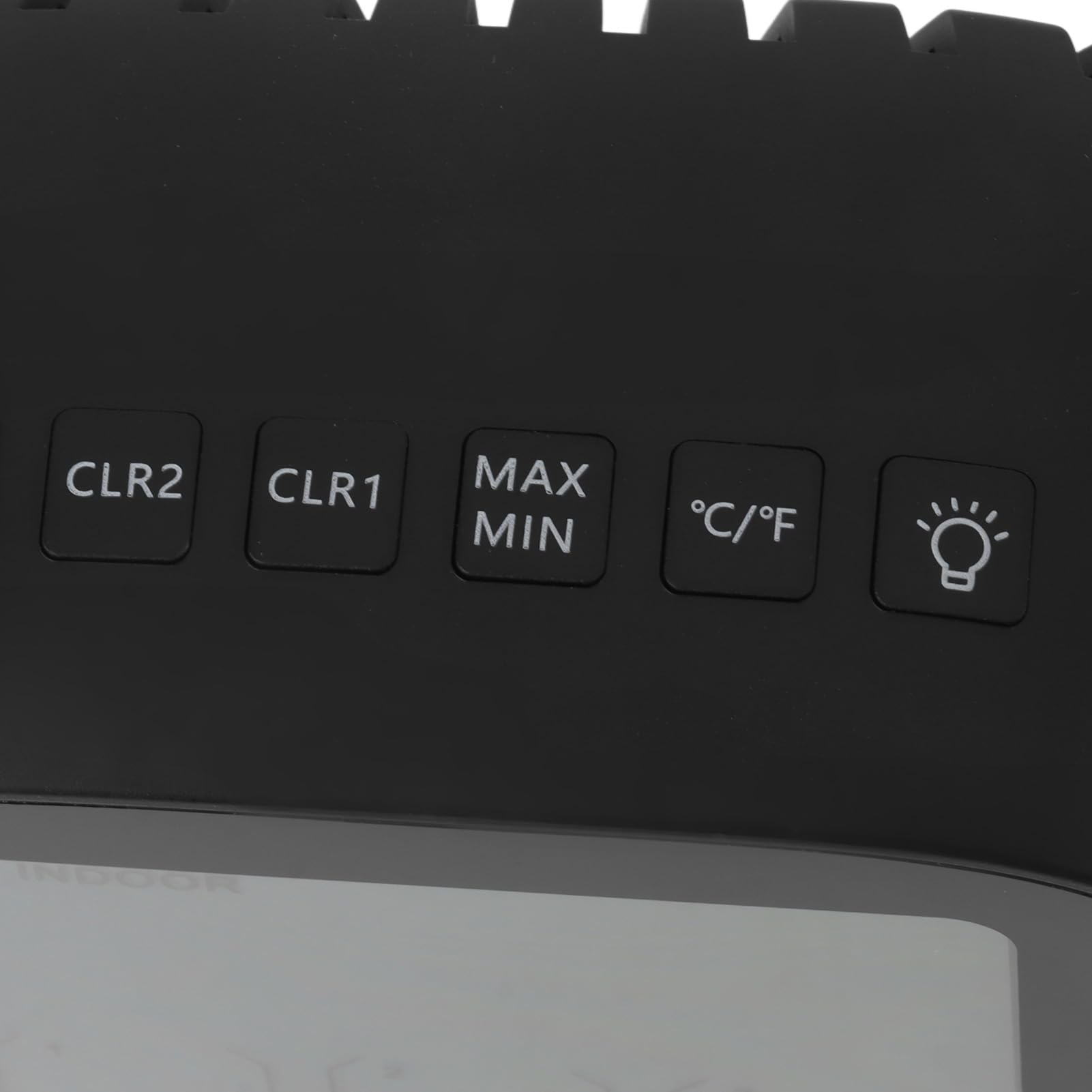 Termómetro Higrómetro, Monitor Digital de Temperatura y Humedad para Interiores y Exteriores con 3 Sensores, Mini Medidor de Humedad para el Hogar, Terrario, Incubadora, Invernadero