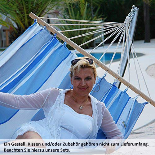 Lola Jamaica Marine XXL Doppel-Stabhängematte