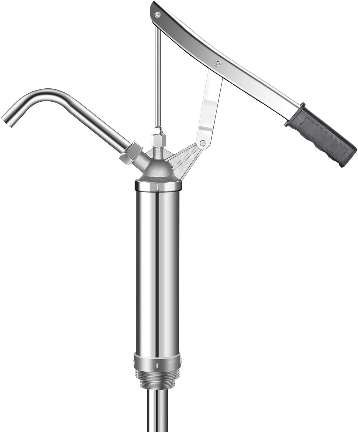 55 Gallon Drum Pump: Efficient Lever-Action Barrel Pump for 5 to 55 Gallon Drums, Barrel Pump，Manual Oil Drum Pump，Perfect for Transferring Motor Oil, Diesel, Lubricants, Kerosene, and Fuel, dzz-2402