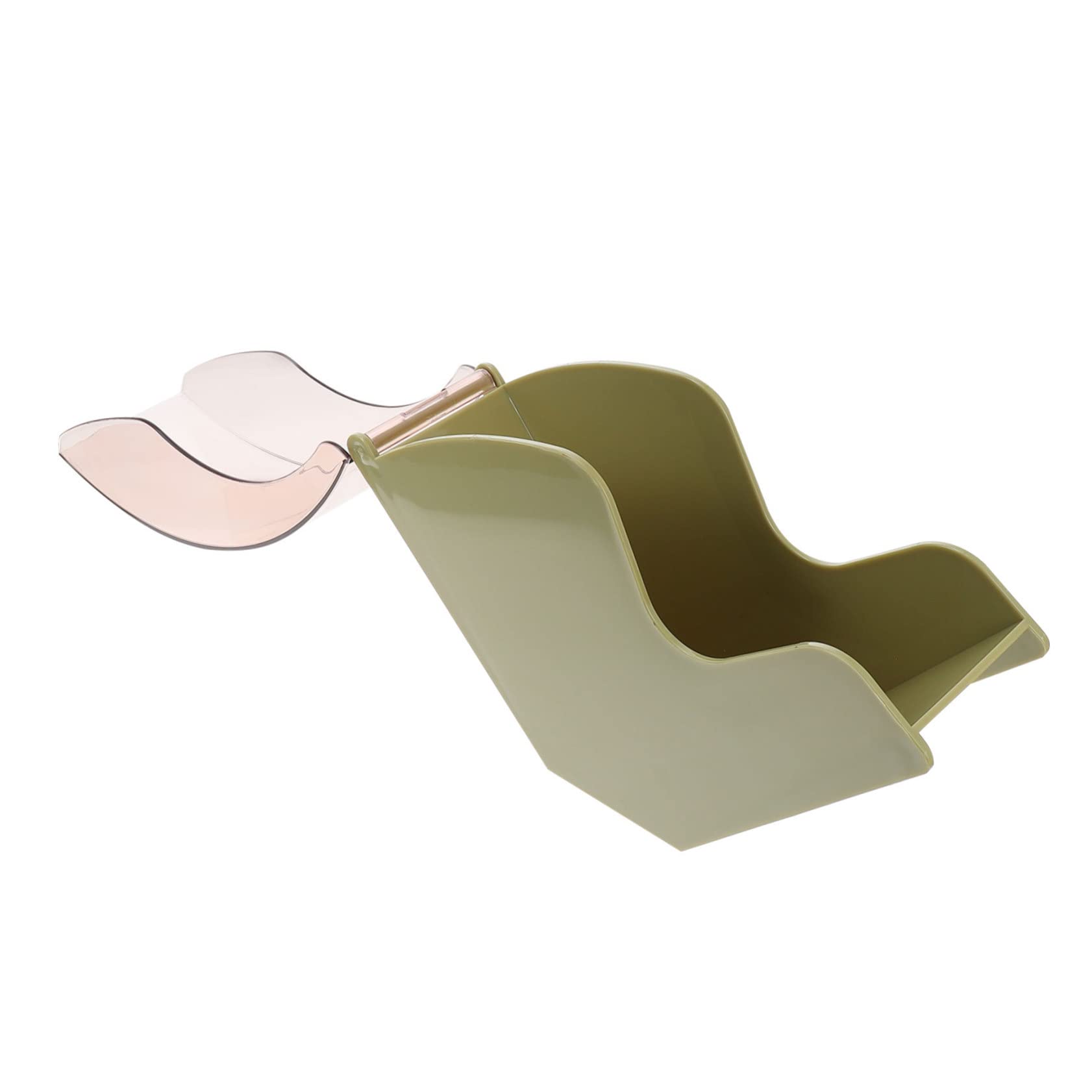LABRIMP 1 Pieza Caja de Almacenamiento para Filtros de Café de Plástico Reutilizable para Filtros de Café Soporte Decorativo y Funcional para Hogar y Oficina