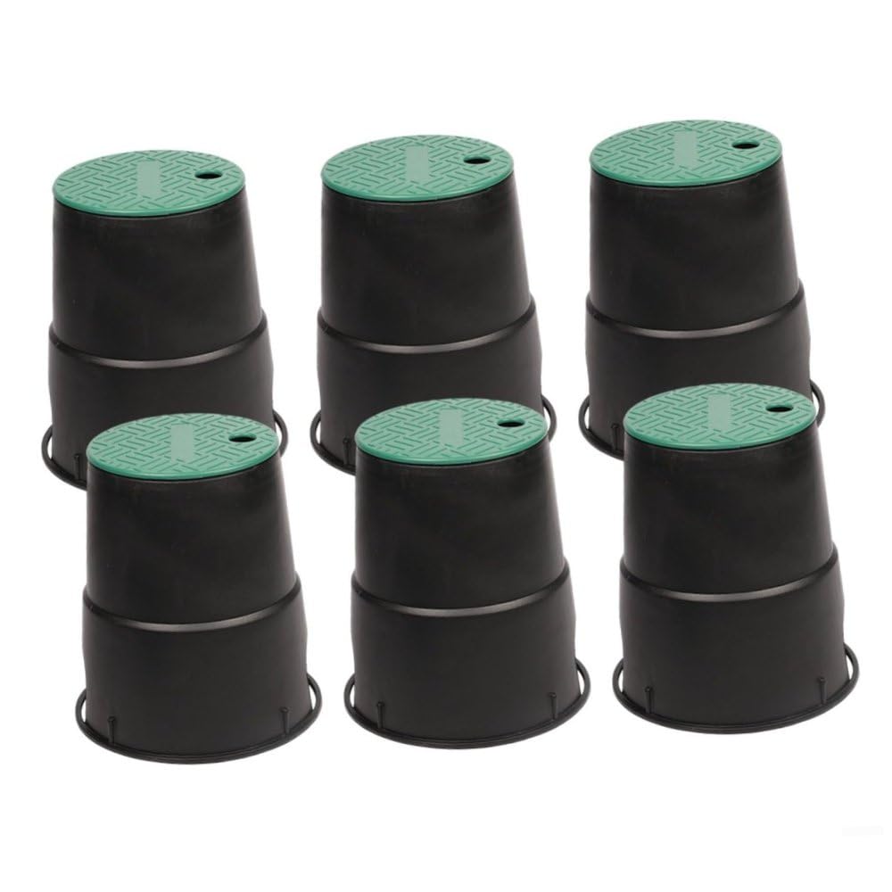 Set 6 pozzetti irrigazione 15cm, soluzione professionale per agricoltori