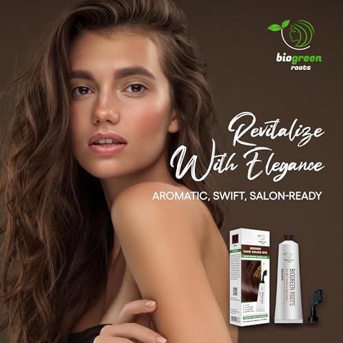 Tinte herbal para cabello Biogreen Roots sin amoníaco 150 ml miniatura 6