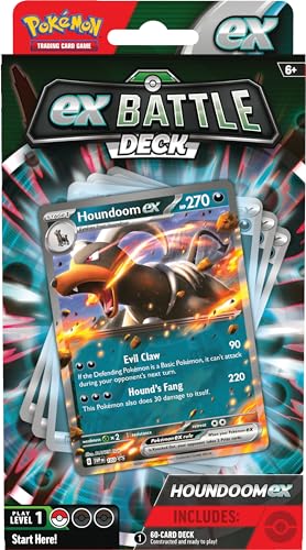 Pokemon 699-85594 Pokémon Tcg: Houndoom Ex Battle Deck  thumb #1