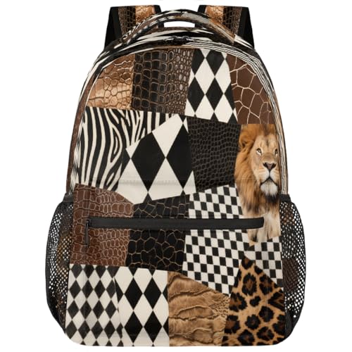 Mochila de león para portátil de 15.6 pulgadas unisex