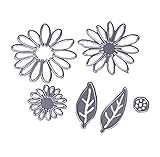 ZbFwmx Bow Tie Flower Leaves Cutting Dies Handmade DIY Paper Cards Album Decoration Stencils...