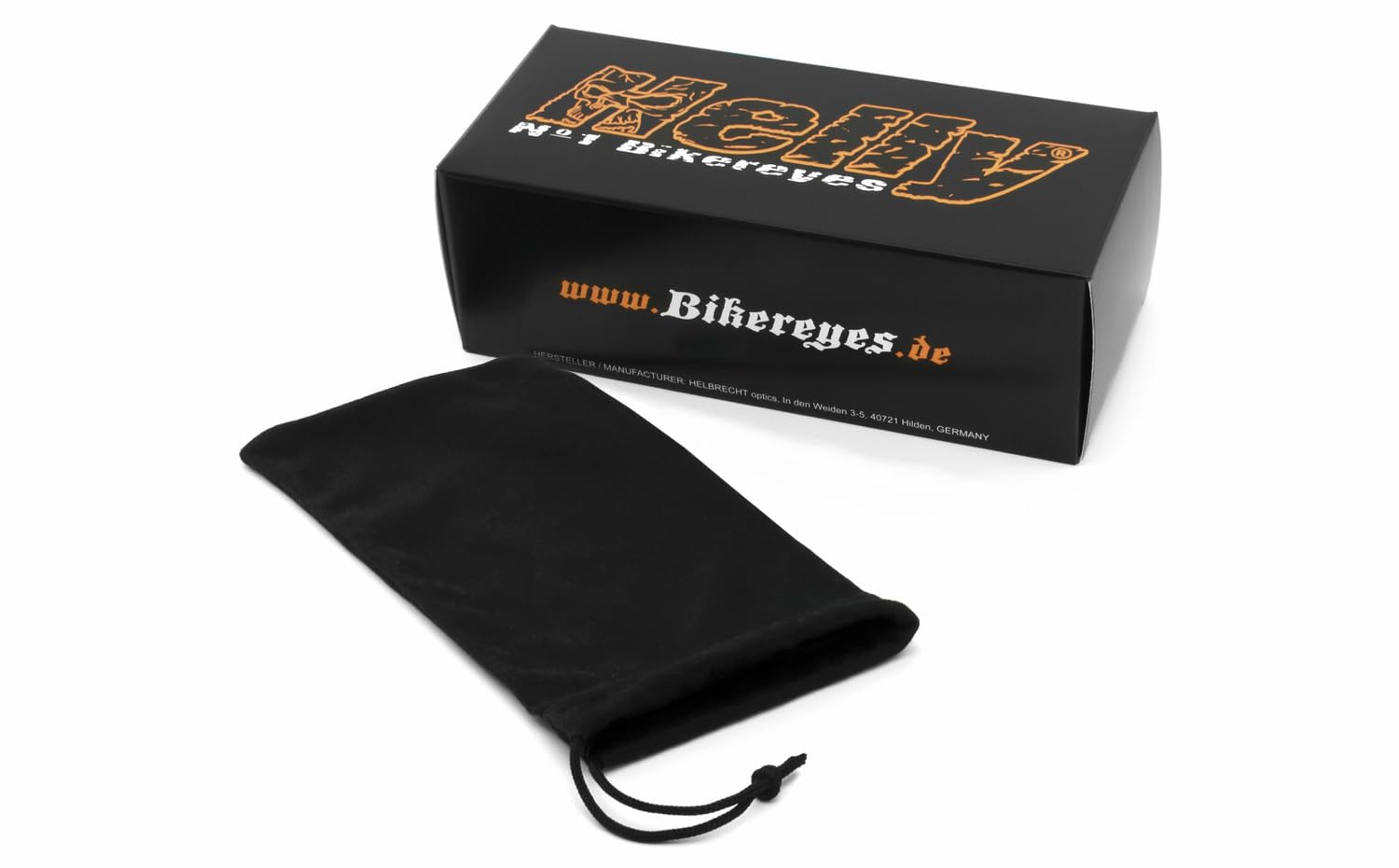 Helly Bikereyes Speed King 2 Occhiali da sole (Black,One Size)